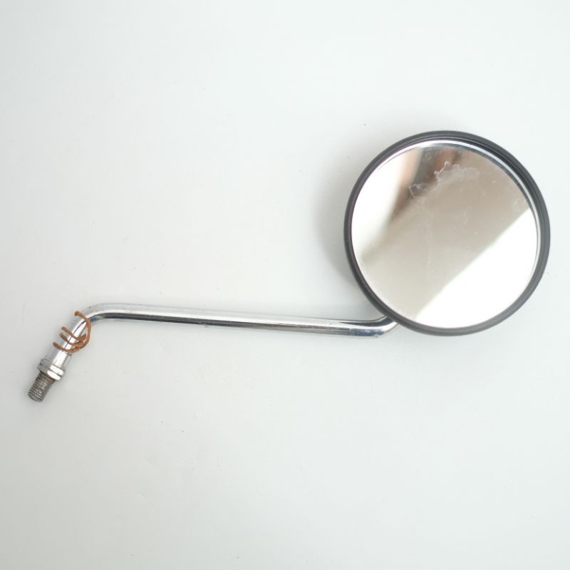 KACA SPION KANAN YAMAHA RX125 TWIN ENGKEL DT100 DT100X DTX RX RXK RX135 DRAT 14 ORIGINAL NOS ORI BAR