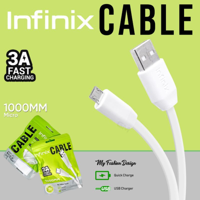 [SO] Kd Kabel Data Infinix Support Fast Charging Micro Usb