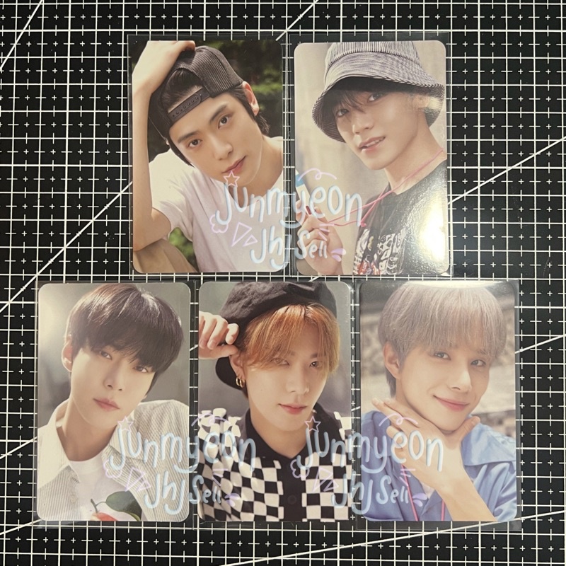 jaehyun taeyong doyoung yuta jungwoo nct life in gapyeong pc photocard