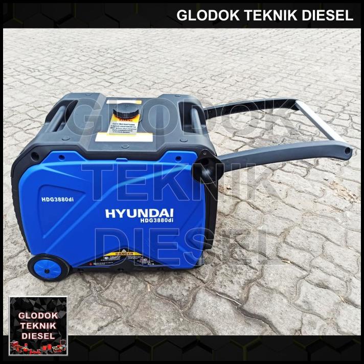 Genset Silent Inverter Hyundai 4 Kva Hdg3880Di / Hyundai Hdg 3880 Di