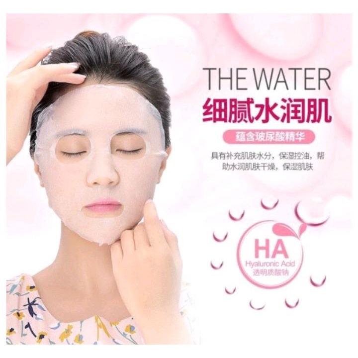 IMAGES HA Hyaluronic Acid Facial Mask Sheet Masker Wajah Moisturizing Pelembab IM003