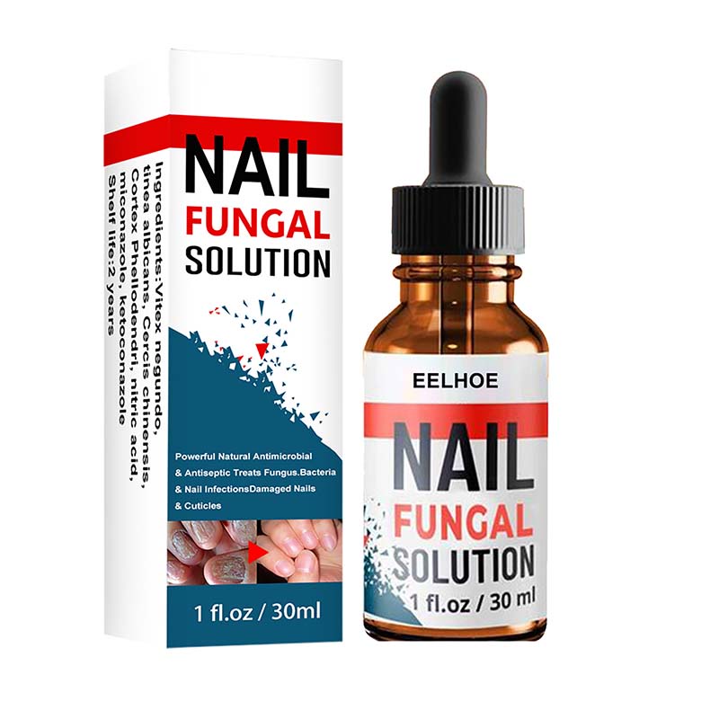 EELHOE Obat Jamur Kuku Jamur Kulit Pemutih Kuku Penghilang Gel Nail Treatment Serum -30ml