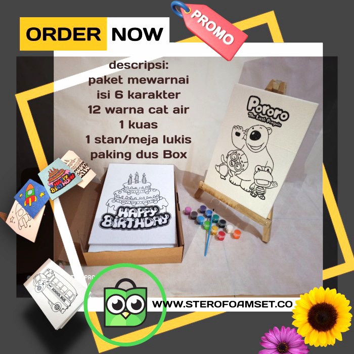 

Bergaransi Paint By Number - Countryside | Dyestuff Painting | Sterof Gilaa!!!
