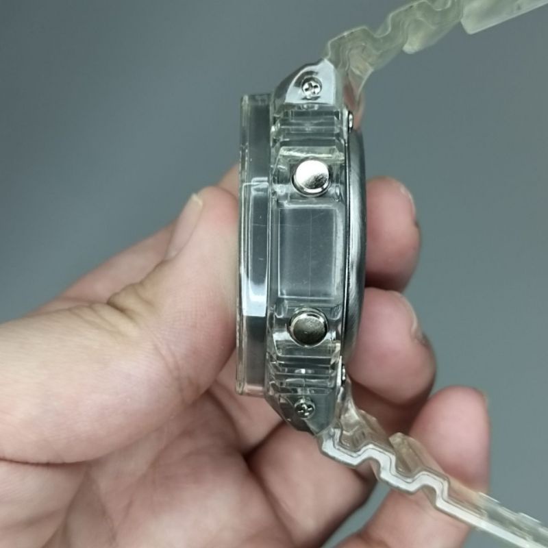 JAM TANGAN CASIOAK GEN 3V GSHOCK GA2100 GA-2100 JELLY TRANSPARANT COLORFUL