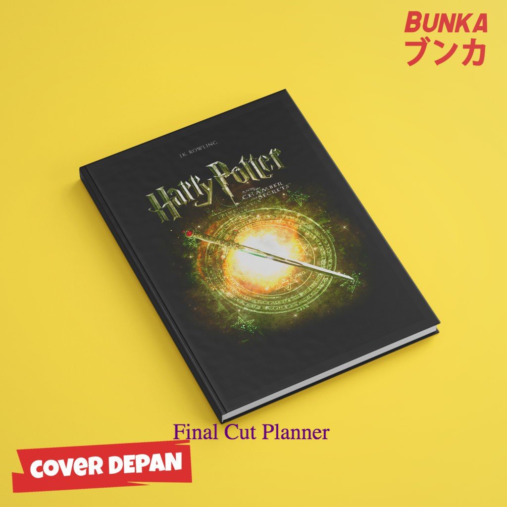 

Notebook Item Harry Potter the Chamber of Secrets Hardcover A5 Buku Tulis Catatan Note Agenda .