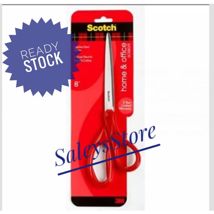 

Promo Bulan Ini 3M Scotch 1408 Scissors Household 8 Inch Gilaa!!!