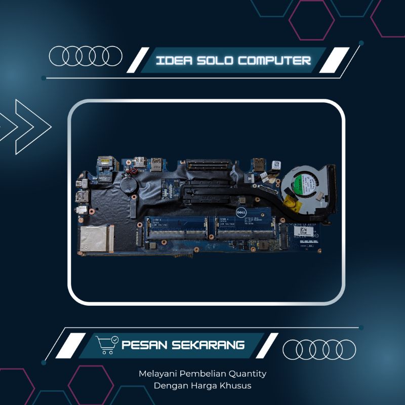 Motherboard DELL latitude E7250 ZBZ00 LA-A971P Core i5 Gen5 Dell