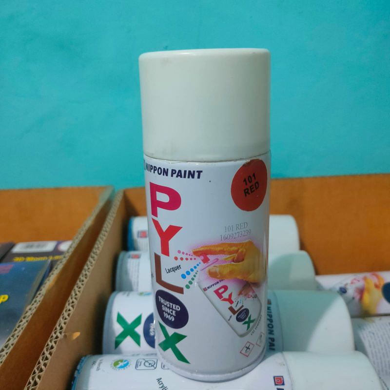 

CAT SEMPROT PYLOX NIPPON PAINT / PILOX / PILOK / CAT AEROSOL / CAT ACRYLIC