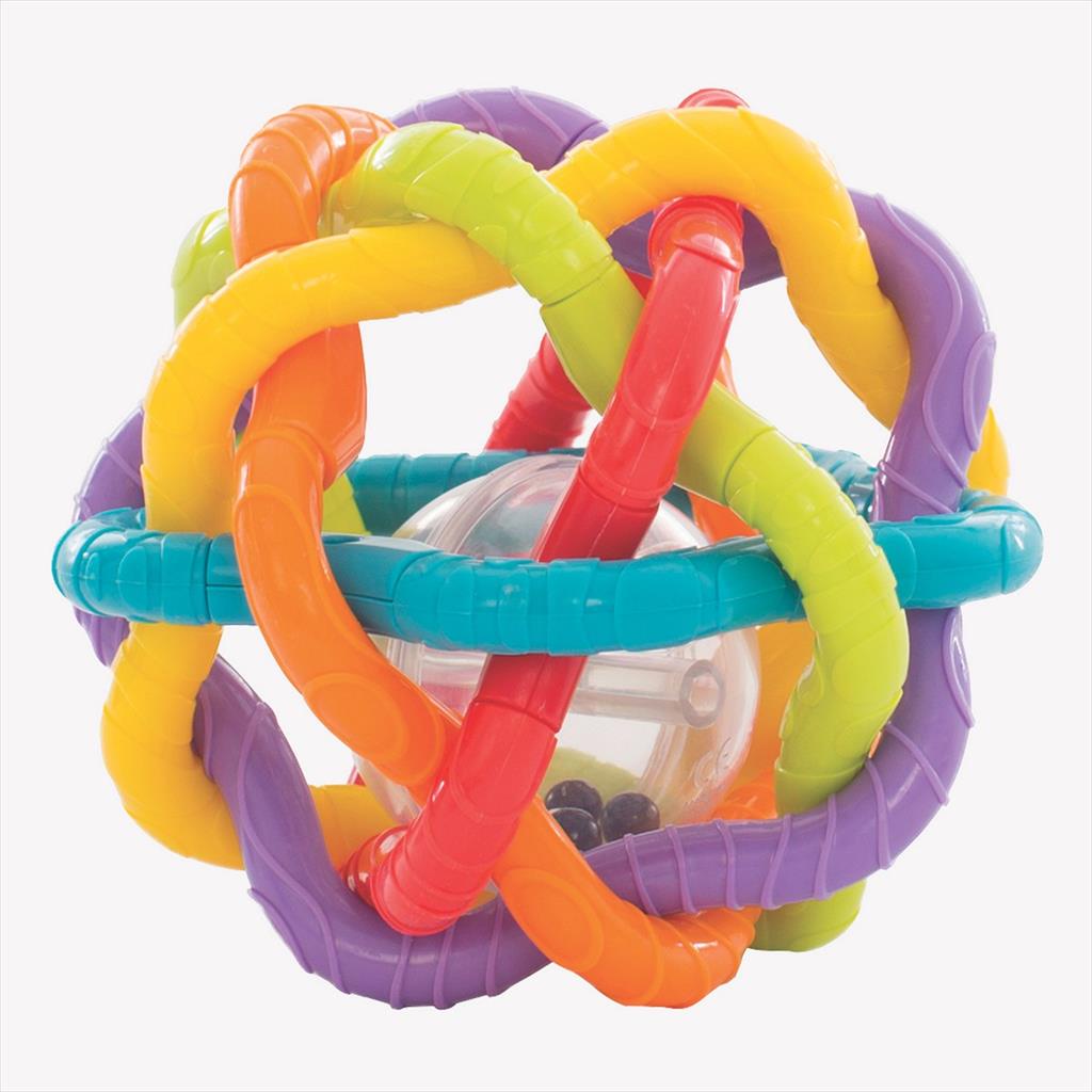 Playgro 0184557 Bendy Ball Mainan Bayi Bola Gigitan