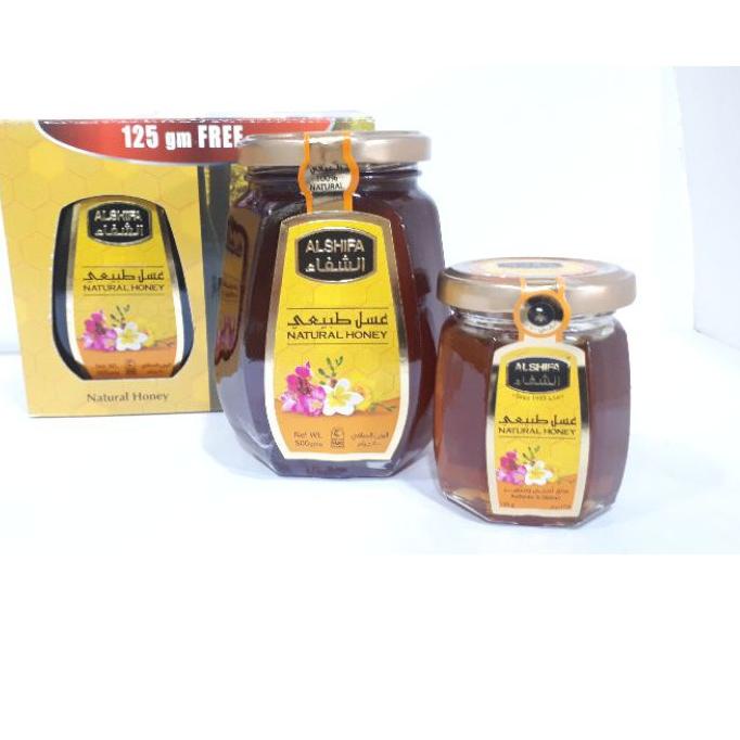 

limited Edition✔️Madu Al Shifa / Alshifa 500gr Natural Honey Bonus Free 125 gr Original|RA8