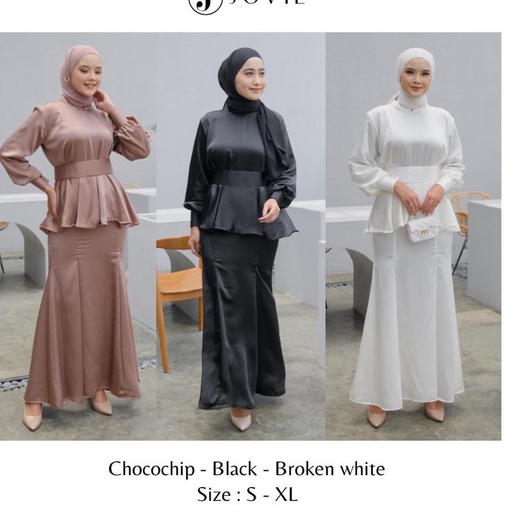 Recomended Helwa Dress / Dress Lebaran / Dress Kondangan [READY STOCK]