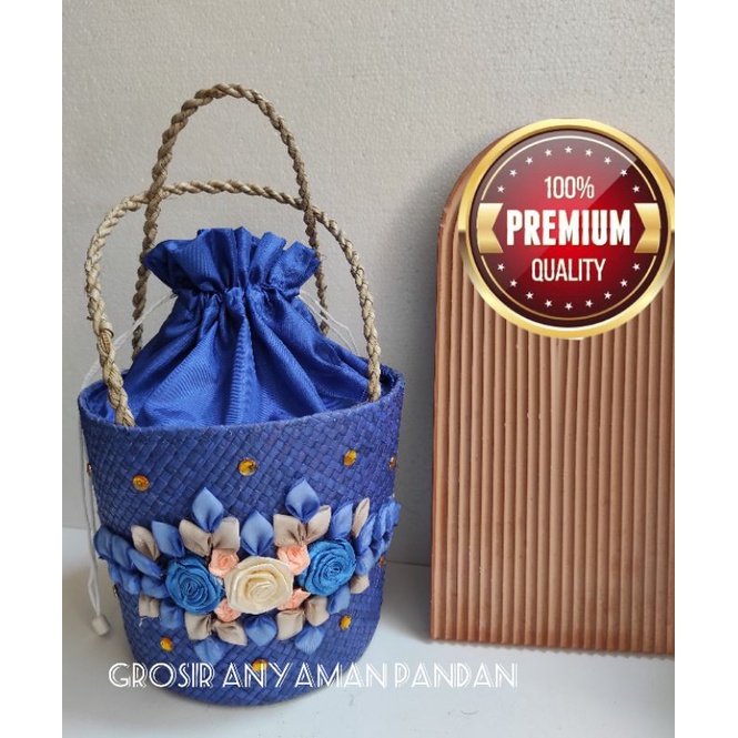 

RB Tas parsel EMBER 2 TOPLES BUNGA ROSE GG RARA tas hampers natal keranjang gift imlek parcel