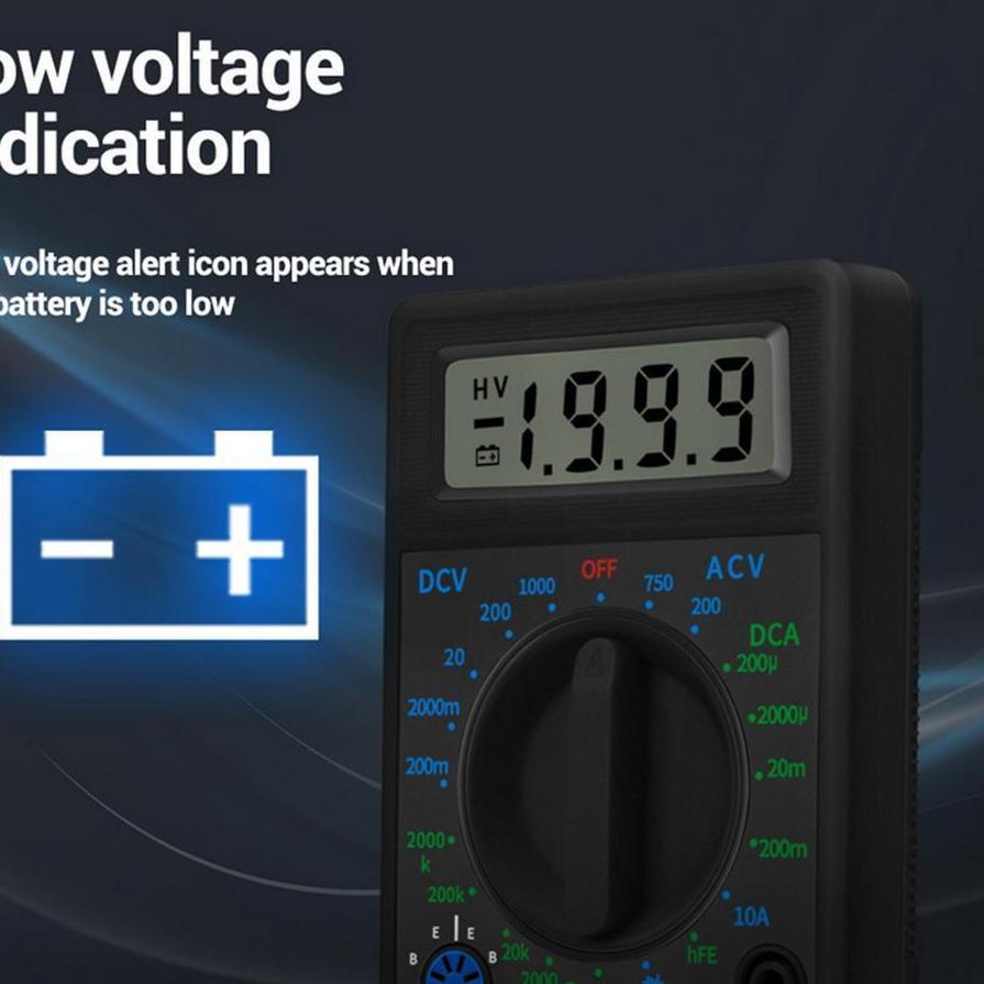 Super Untung--DT830G Mini Digital Multimeter / Multitester / Avometer DT-830G
