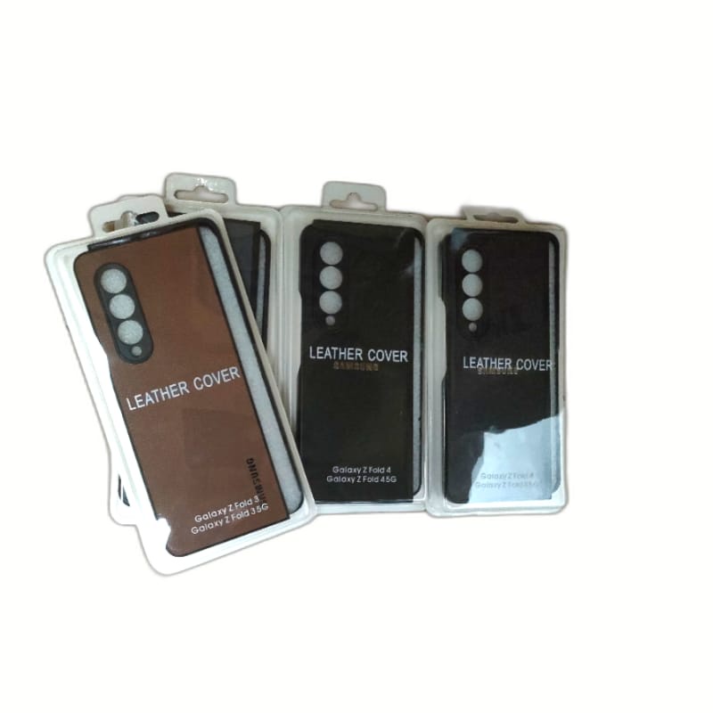 Leather Hard Case Z Fold 1 Premium Case Samsung Galaxy With Logo High Quality Leather Sintetis