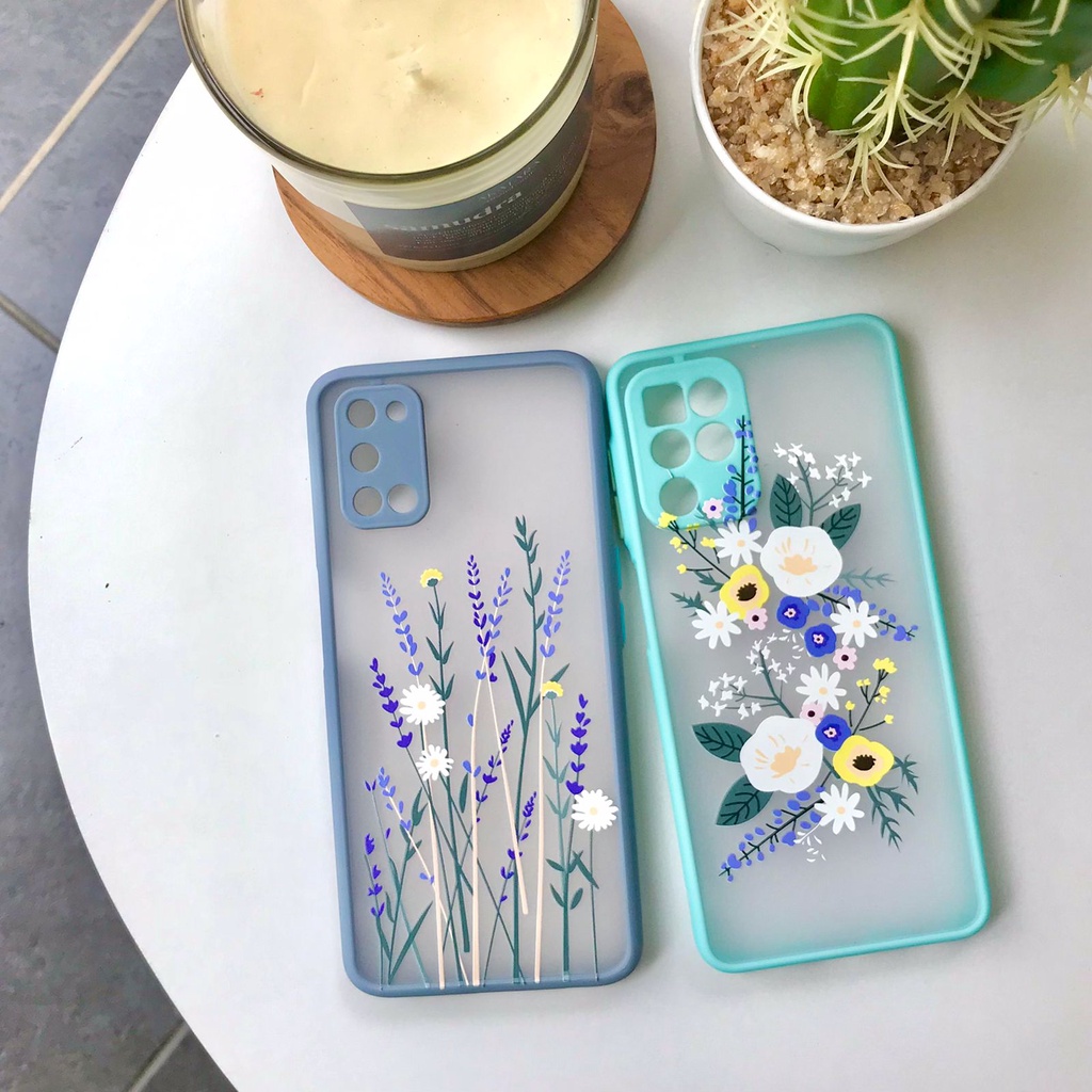 PRINTING HYBRID Flower 3 case iphone 6 7 8 plus x xr xs max 11 12 pro max vivo Y19 y21s y33s 4G y21 2021 y53s y51 2020 s1 v9 v15 y12 y15 y17 y20 y20s y20i y12s y30 y50 y91 y93 y95 y91c