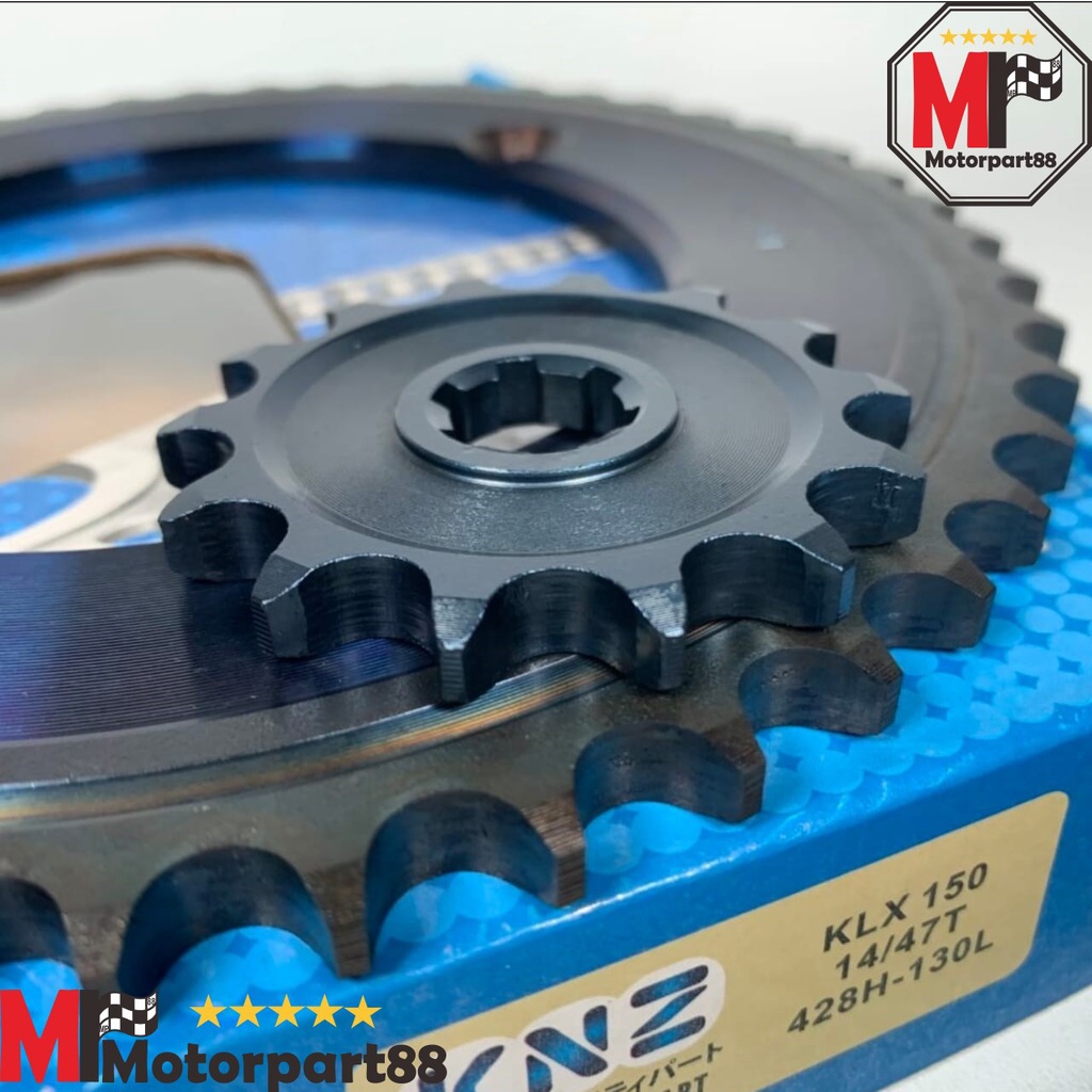 GEAR PAKET GIR SET KLX 150 14T 47T 428H 130L KNZ