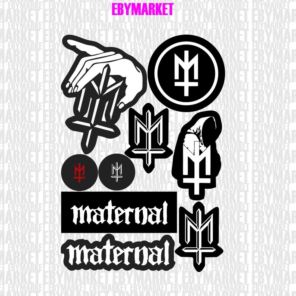 

ㅀ STICKER BRAND MATERNAL DISASTER TERBARU 2292 ♘