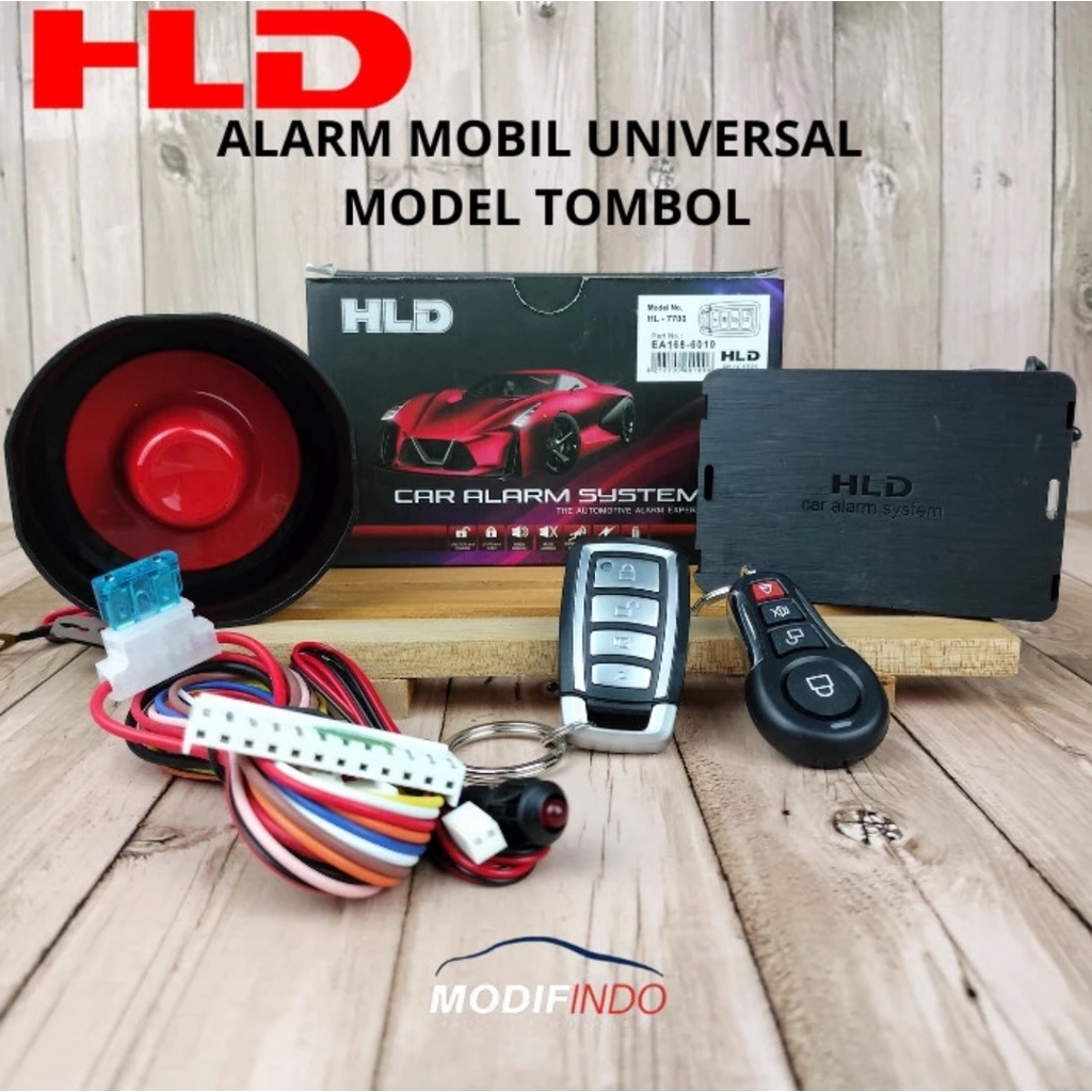 ALARM MOBIL HLD PREMIUM UNIVERSAL - REMOTE TOMBOL