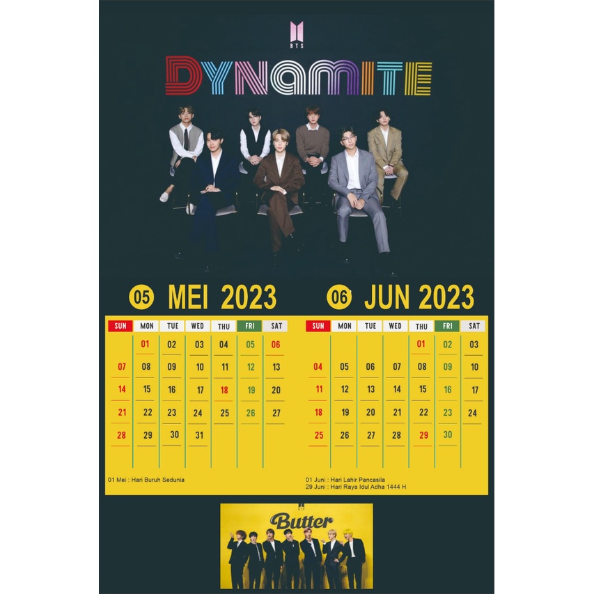 

Costum Kalender 2023 ( Kpop, Anime, foto keluarga, dll ) HARGA MURAHH