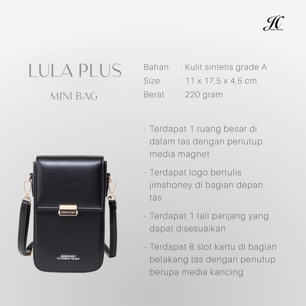 JIMS HONEY TAS WANITA LULA MINI BAG PLUS