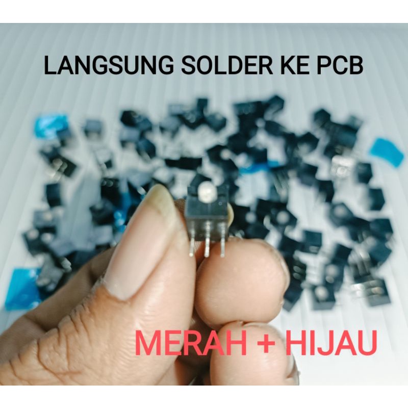 LAMPU LED KAKI 3 MERAH HIJAU ORIGINAL