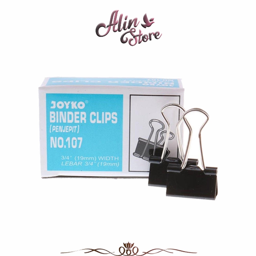

Klip/ Clip Binder No. 107 Joyko