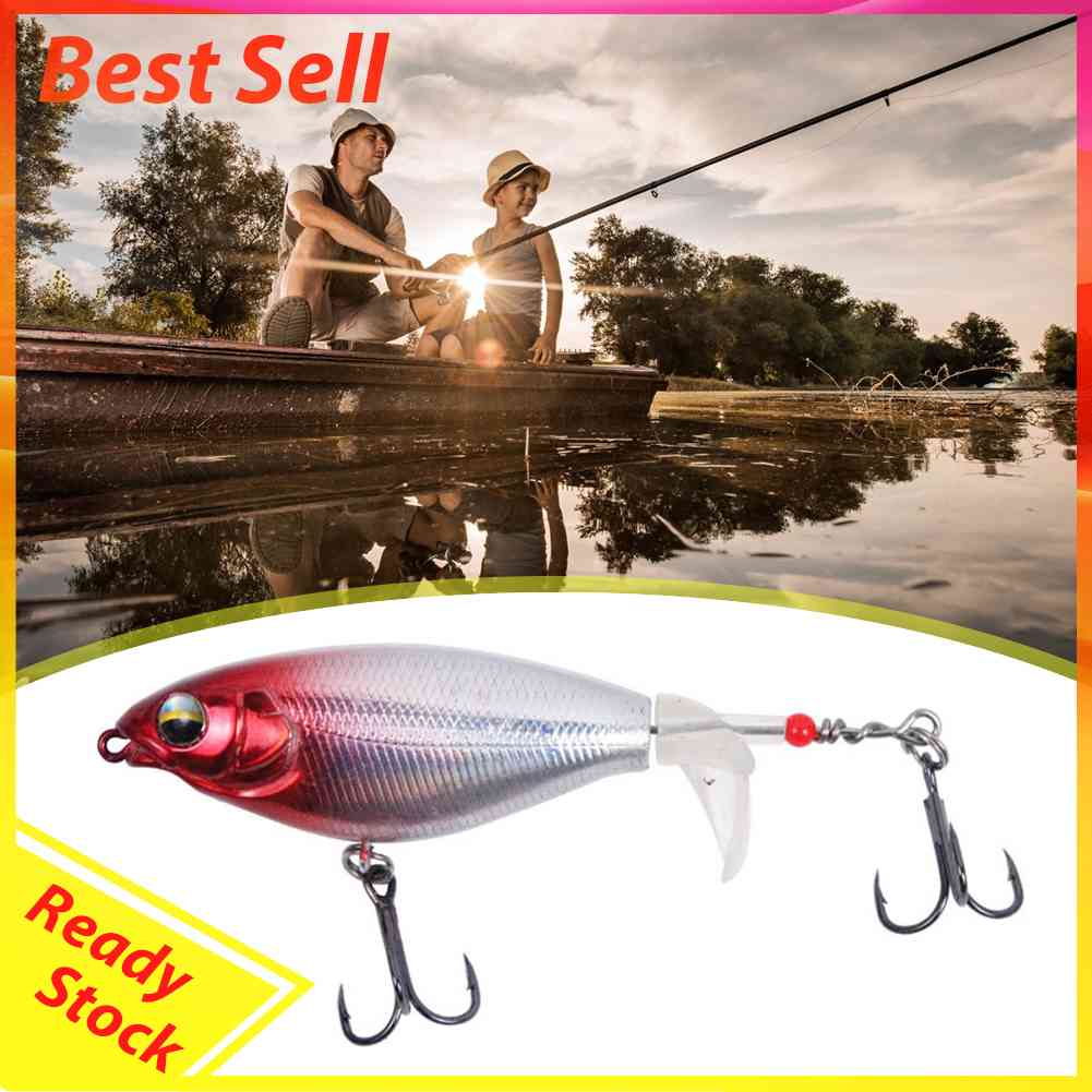 Umpan Pancing Tiruan Bentuk Ikan 6.5cm 6g Bahan Plastik Keras