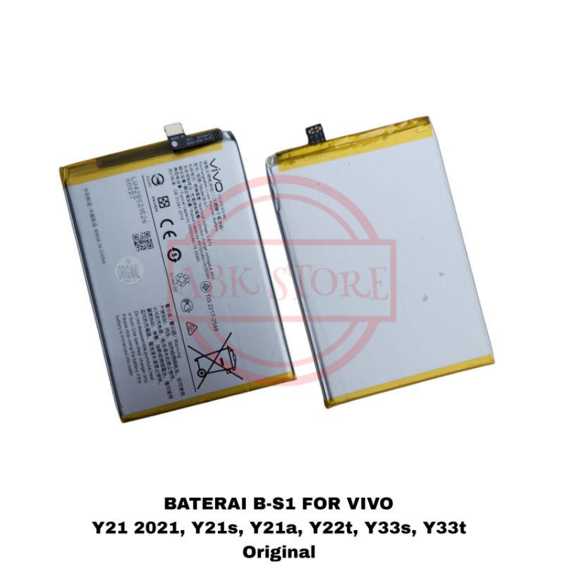 BATERAI BATTERY Y21 2021 Y21S Y21T Y21A Y33S Y33T B-S1 BATRE ORIGINAL