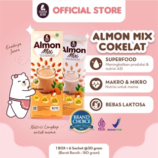 Image of MamaBear Almon Mix Rasa Cokelat | Pelancar ASI | ASI Booster