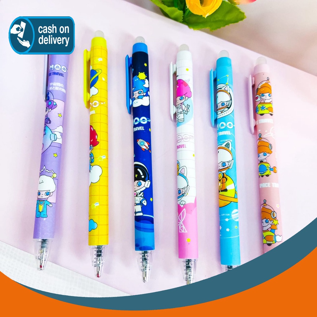 

SELUSIN PULPEN CETEK MEKANIK ODEMEI ERASEABLE BEBEK BERUANG ISI 12 PCS PEN BISA DIHAPUS ALAT TULIS BOLPOIN UNIK IMUT MURAH PEN GEL KARAKTER LUCU MURAH PENA