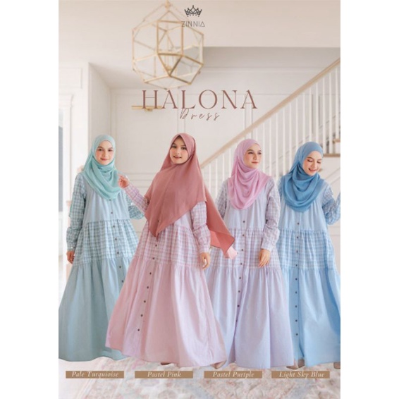 GAMIS DRESS HALONA BY ZINNIA