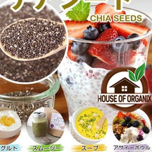 

READY ✅Organic Black Chia seed 500gr|KD6