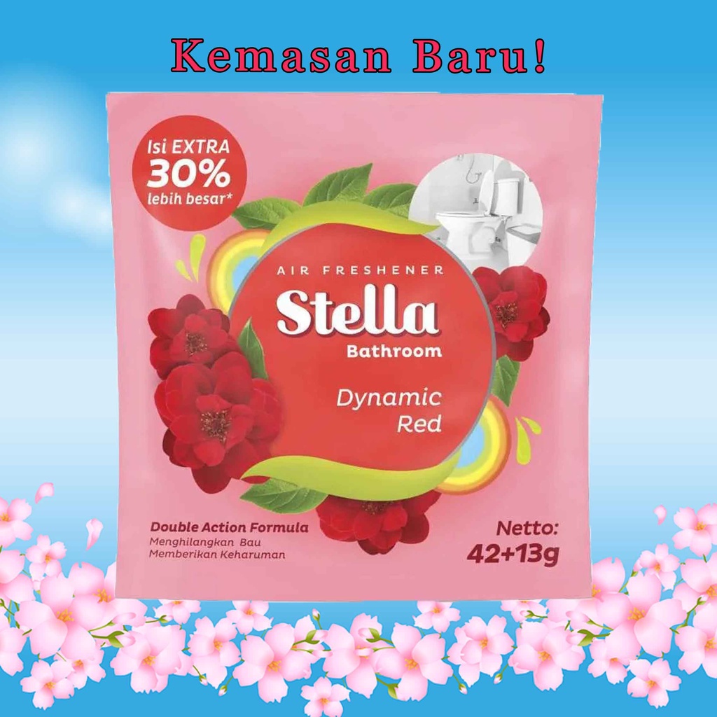 Stella Bathroom / Air Freshener / Passion Red / Dynamic Red / 42g