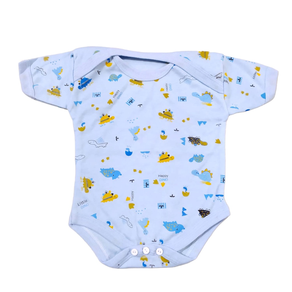 Jumper Pendek Bayi Motif Warna Jumper Bayi Perempuan Laki Laki Jumsuit Bayi Batu Lahir Bodysuit