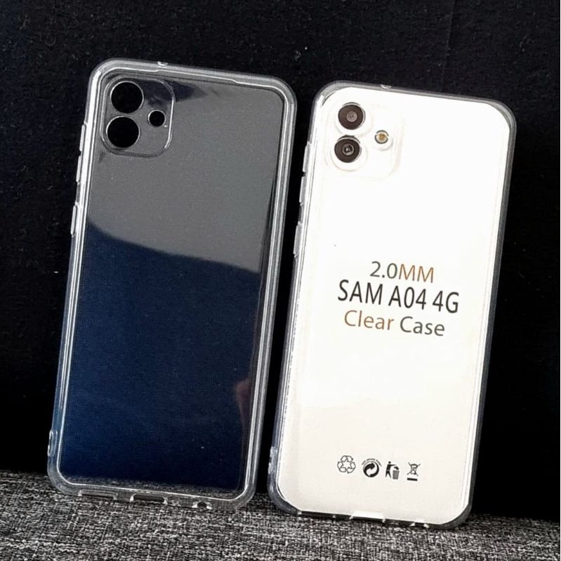 SAMSUNG A04 A04S A04E A03E CLEAR HD 2.0 CASING SOFTCASE SILIKON BENING BAHAN TEBAL ANTI JAMUR