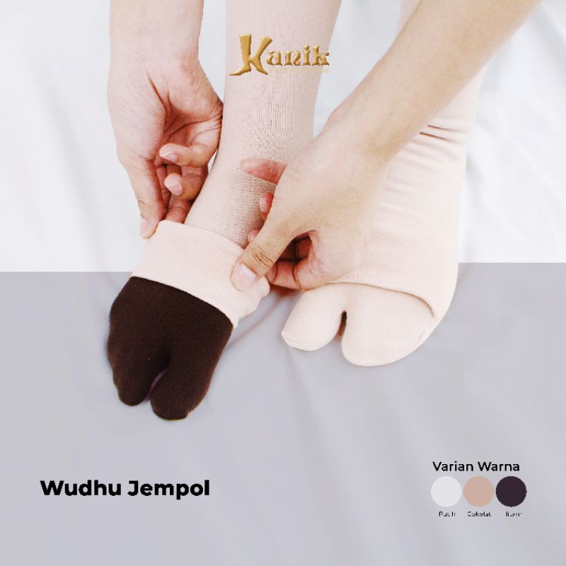 Perlengkapan Haji Umroh / Travelling / Kaos Kaki Wupol / Wudhu Jempol /Kaos Kaki Wudhu (ORI)