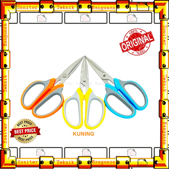 

Mudah Gunting Kertas Scissors Warna Cl-6015 Bergaransi