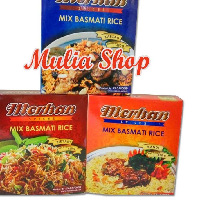 

Diskon✔️Merhan Mix Basmati Rice Nasi Kabsah Kabsa Biryani Briyani Mandi Mandhi|KD3
