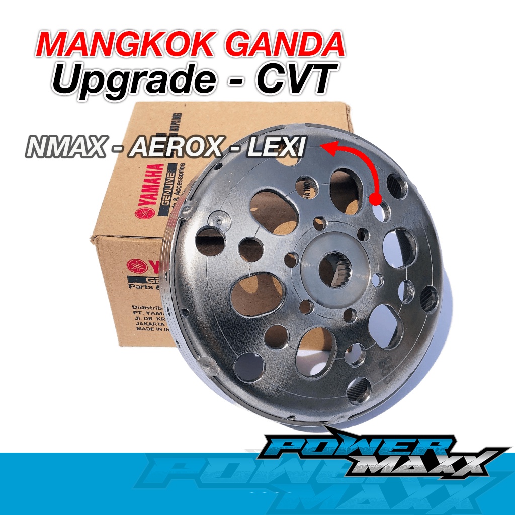 Jual Mangkok Ganda Nmax New Mangkok Kampas Ganda Aerox Nmax Old Cvt Custom Racing Yamaha Nmax