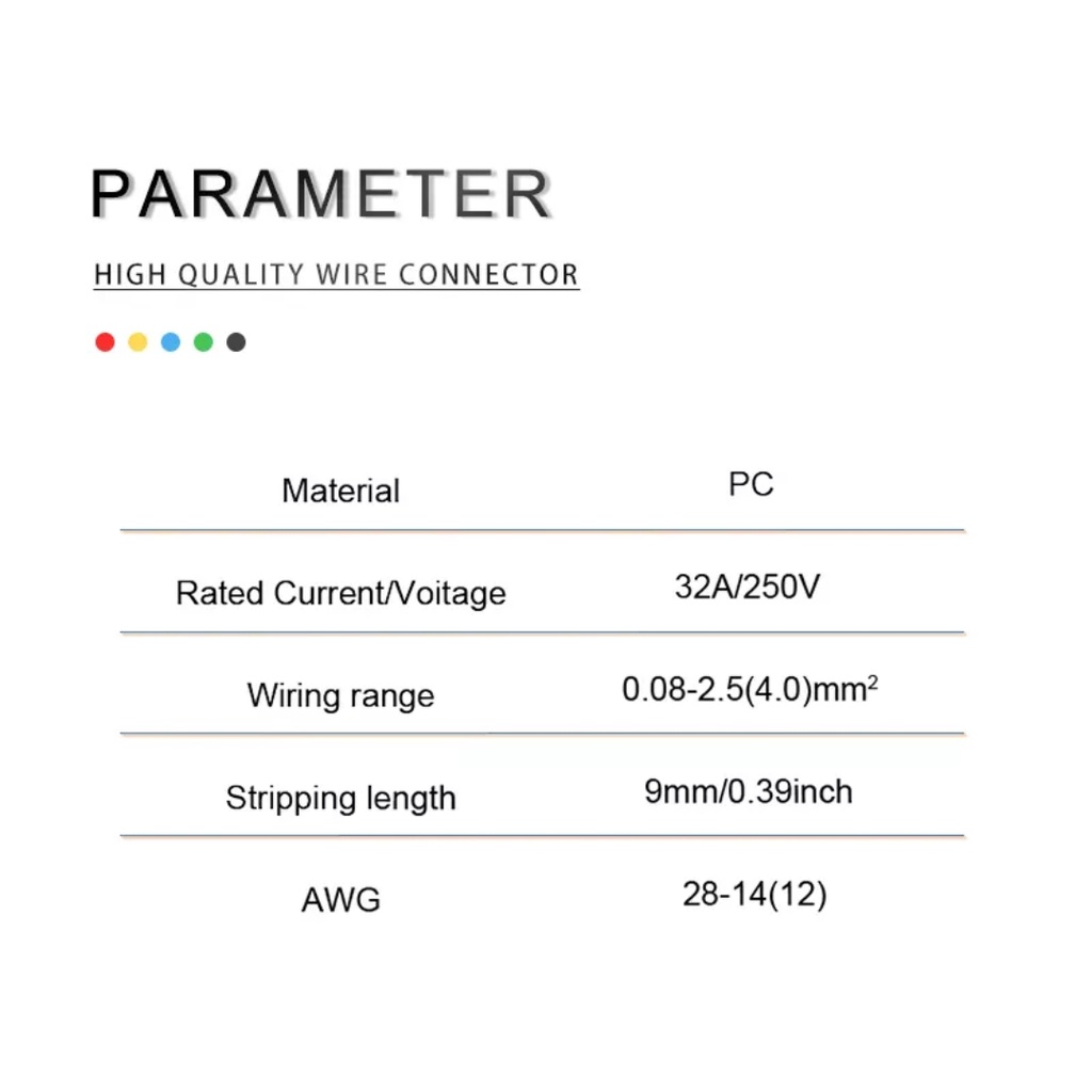 Konektor Terminal Kabel PCT1/2/3/4/5 Pin