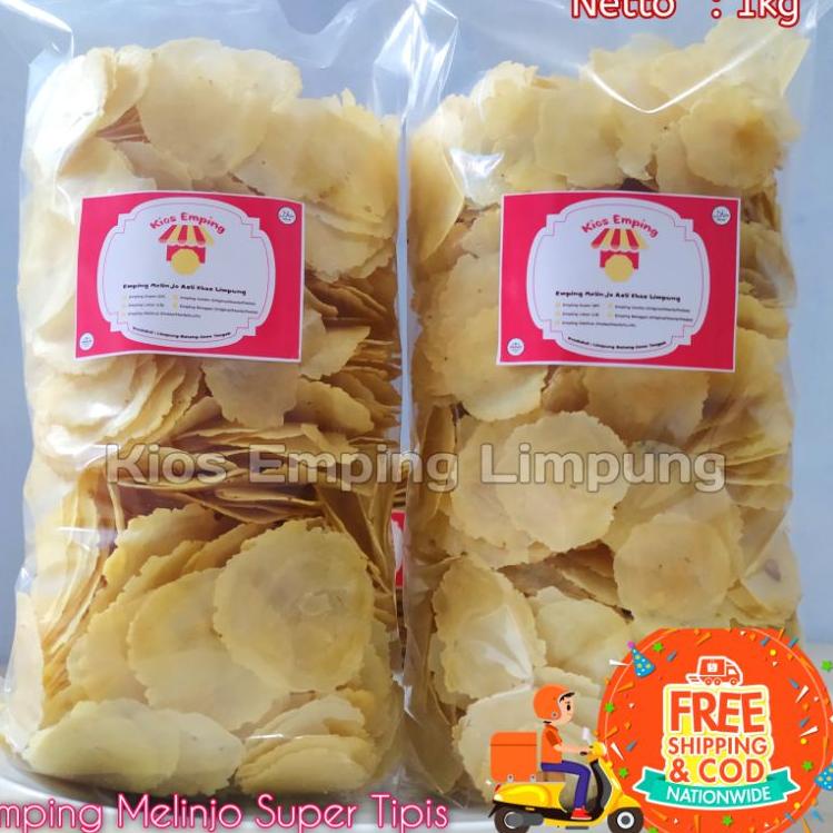 

PRODUCT TERLARIS Emping Melinjo Super Tipis Mentah 1kg ༄ 884