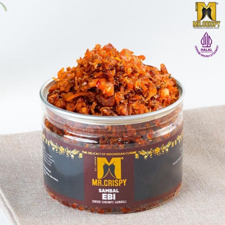 

Produk Premium Sambal Ebi Kering Asli Kalimantan Mr.Crispy 09V