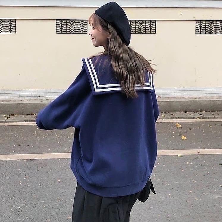 Serbuuuu.. Simply Sailor Jacket Pelaut lolita Seifuku Jepang Kawaii Jaket Korea Seragamk