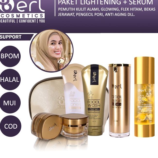 Suplier1--B Erl Paket Intense Lightening Series Pouch B Erl Cosmetics Berlcosmetics Berl