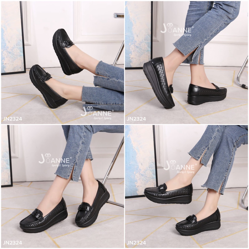 JOANNE Sepatu Wedges Shoes #JN2324 ORIGINAL