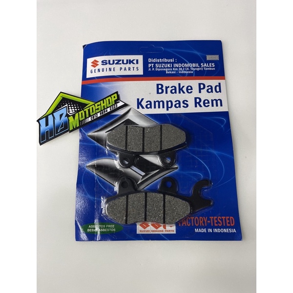 Kampas Rem Belakang Satria Fu Original SGP
