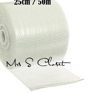

Bubble Wrap Mini Roll Kecil 25cm x 50m