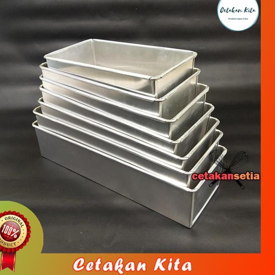 Terbaik Loyang Roti Lebar 10 24X10X7 | Loyang Brownies