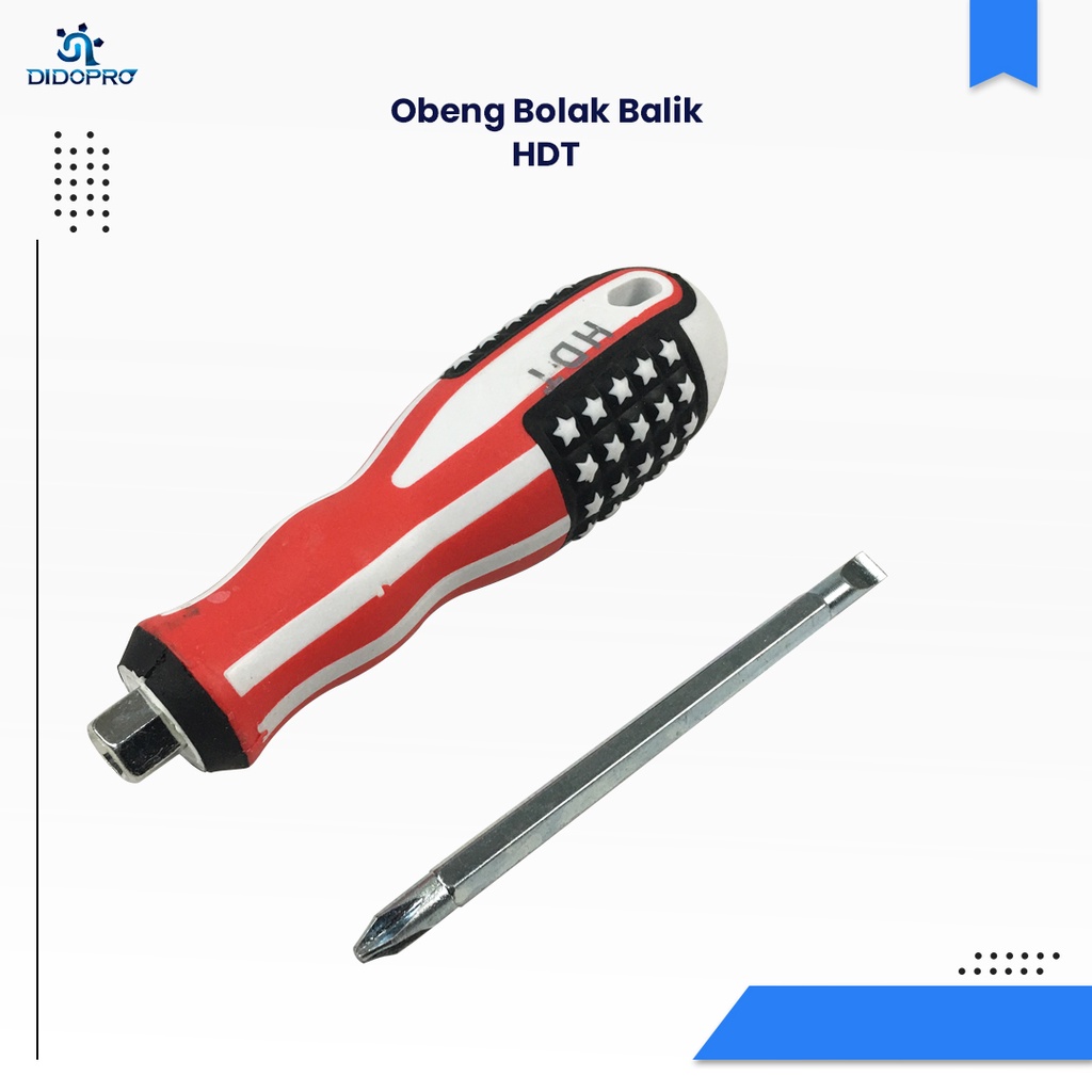 OBENG BOLAK BALIK AMERIKA MURAH / 2 WAY SCREW DRIVER AMERICAN