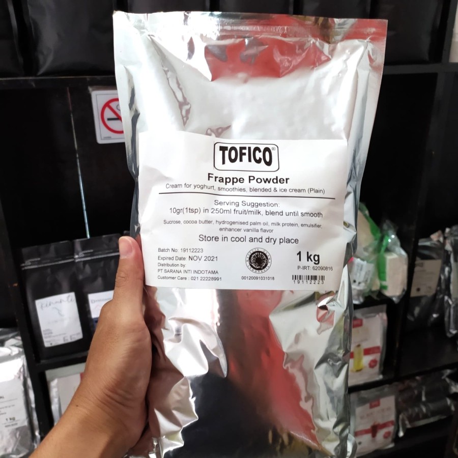 

Tofico Frappe Premium Powder ( plain )- 1kg